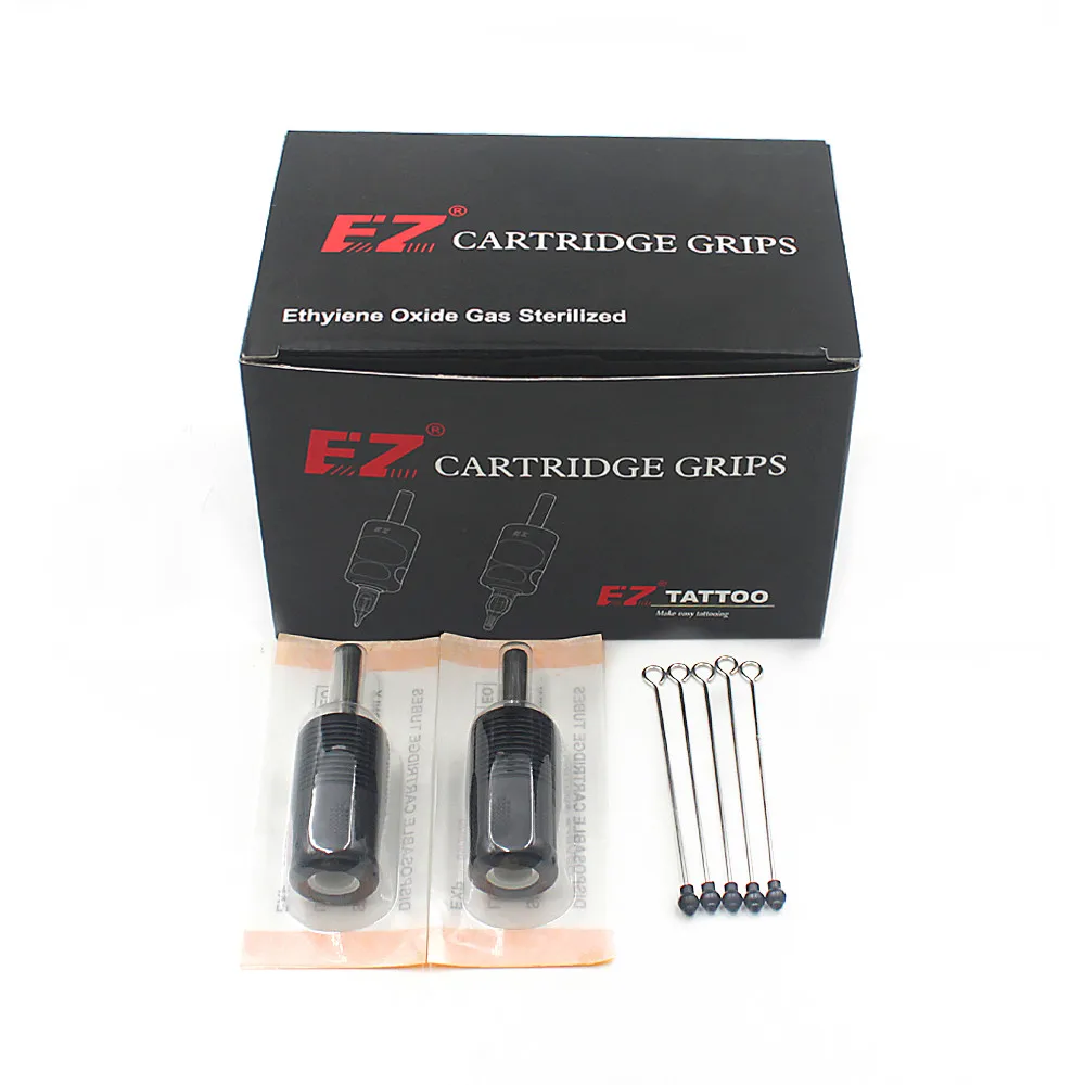 EZ одноразовые картридж татуировки Захваты Трубы 1 дюйм с фокусным расстоянием 25