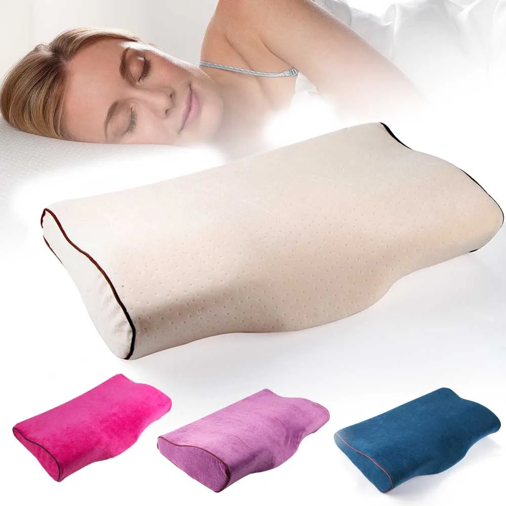 

Eyelash Extension Pillow Salon Use Lash Pillow Ergonomic Cervical Memory Foam Pillows for Eyelashes Neck Support Grafting Makeup