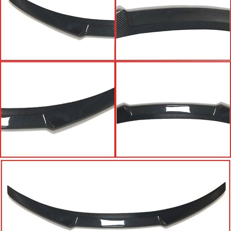 E82 спойлер заднего багажника крыла для губ из углеродного волокна AEM4 стиль