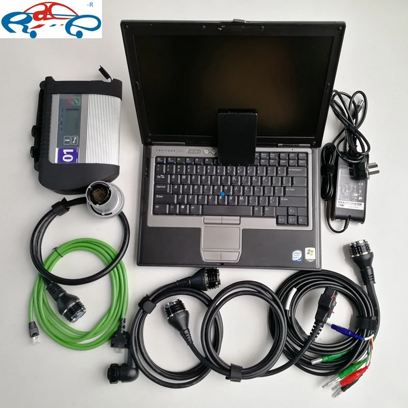 

Ready to use MB Star C4 SD C4 with V06.2022 Software in 360GB SSD installed well on used laptop D630 for Auto Star Diagnosis