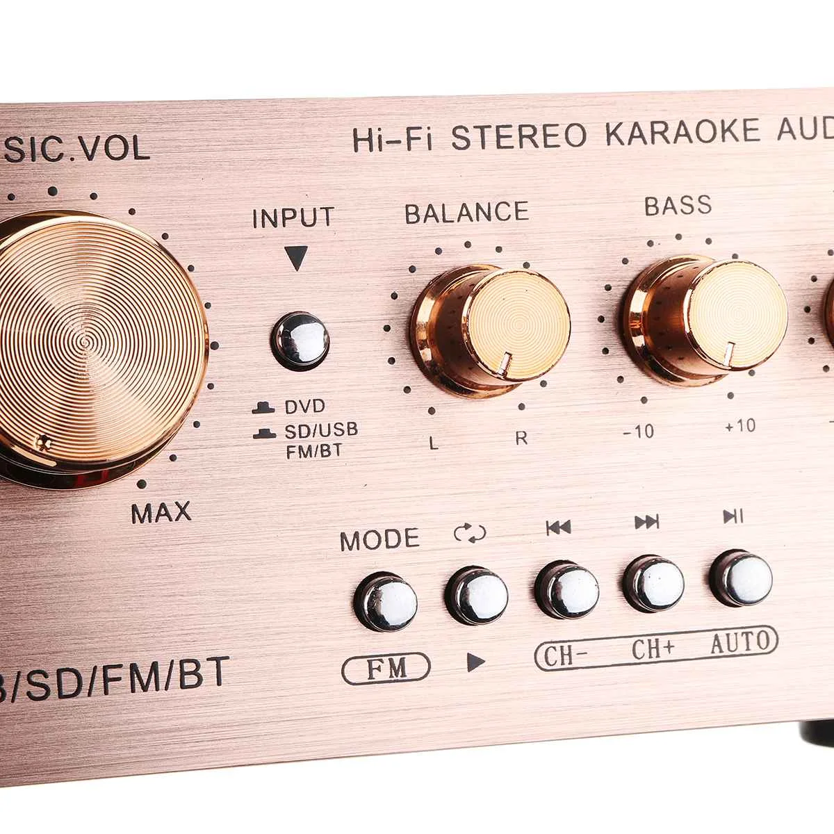 Sunbuck AV-580USB/BT 1200 Вт bluetooth 5CH стерео усилитель поддержка fm-радио USB SD карта звуковой режим аудио Музыка усилитель