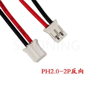 10 шт., соединительный провод PH2.0 22AWG 2,0 мм, кабельное соединение 2 P, длинный разъем 15 см