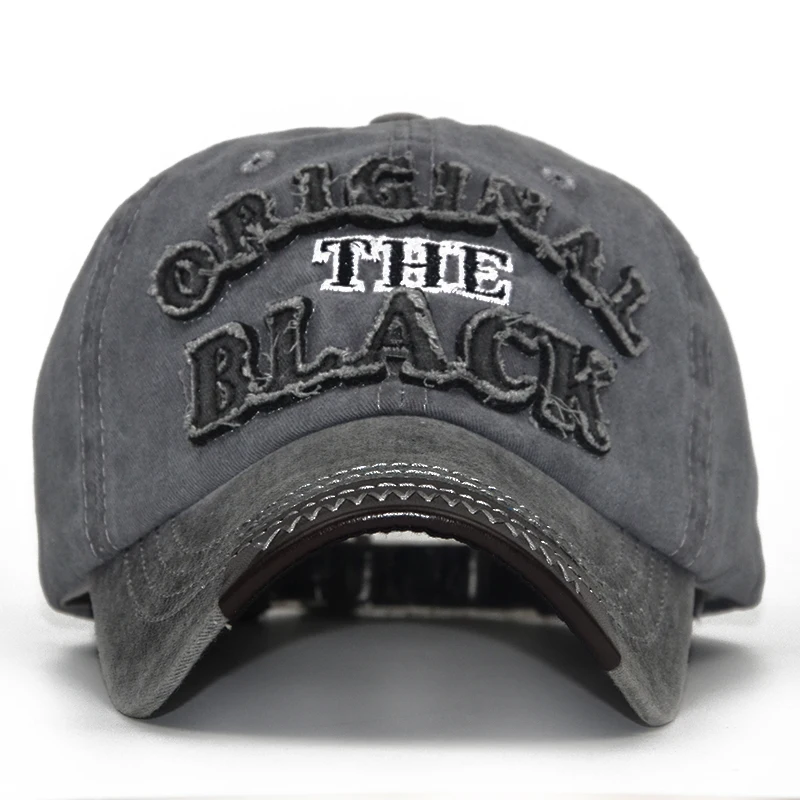Кора ван Горячие Ретро Омывается Бейсбол Кепки установлены Snapback шляпа для Для