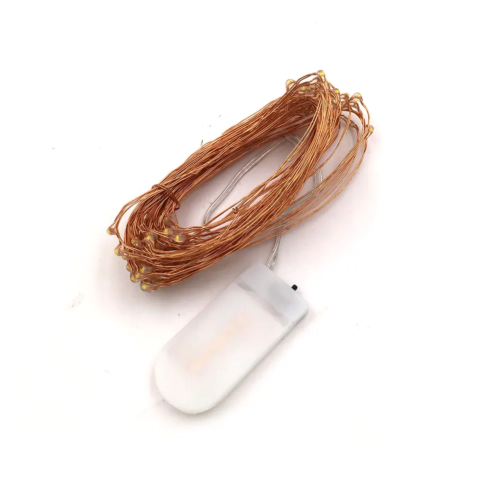 Рождественская уличная декоративная светодиодная гирлянда для помещений 1 м 2 3 4