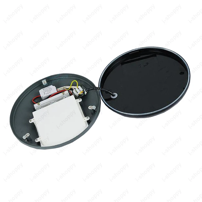 Уличный 3 Вт светодиодный настенный светильник бра водонепроницаемый круглый