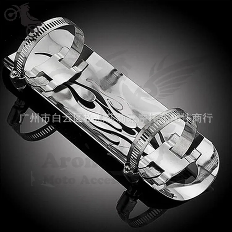 Универсальный глушитель для honda suzuki kawasaki yamaha Harley Davidson защита от тепла|muffler cover|moto