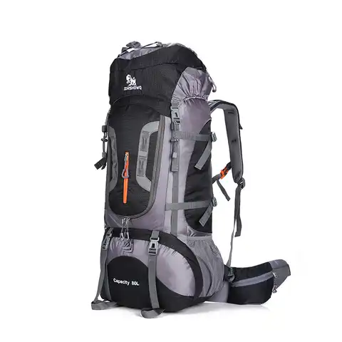 Рюкзак большой емкости 80 л, для кемпинга, путешествий, профессиональный походный рюкзак, рюкзаки, спортивная сумка, посылка для скалолазани...