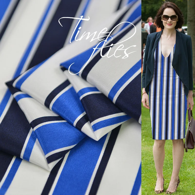 19 летняя Новинка 114 см в ширину 17momme100% Шелковая ткань для Diy швейное платье креп де