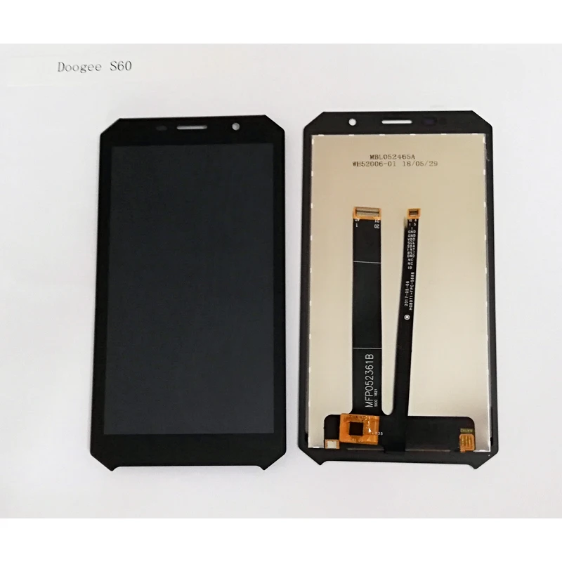 Для оригинального Doogee S60 ЖК-дисплей и инструмент для ремонта сенсорного экрана в сборе запчасти 5,2 дюйма Для Doogee S60 с инструментами на клейкой основе