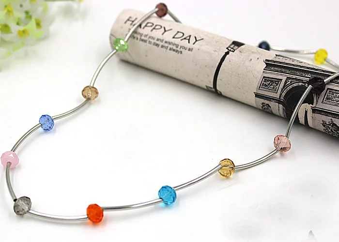 Украшения трубчатые шарики Spacer Гладкий изогнутый браслет трубка соединитель