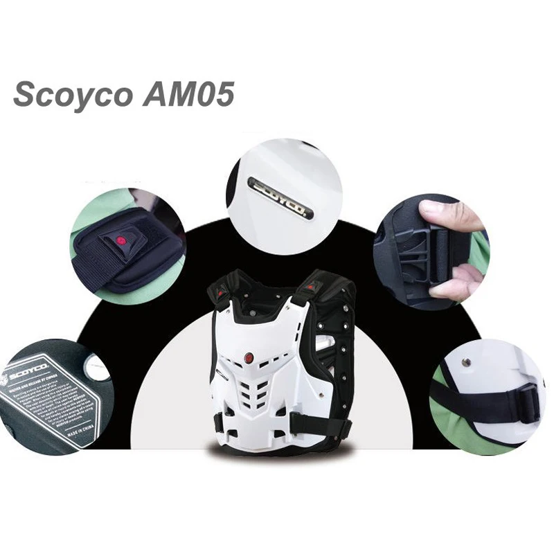 Защитный жилет SCOYCO AM05 для мотоцикла спортивный мотокросса бездорожья|vest vest|veste