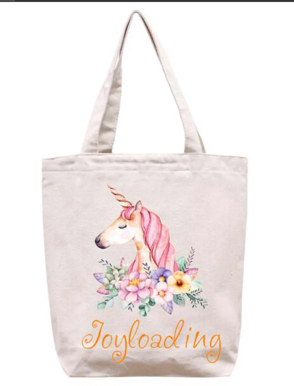 Joyloading многоразовая Повседневная сумка для покупок с радужным единорогом