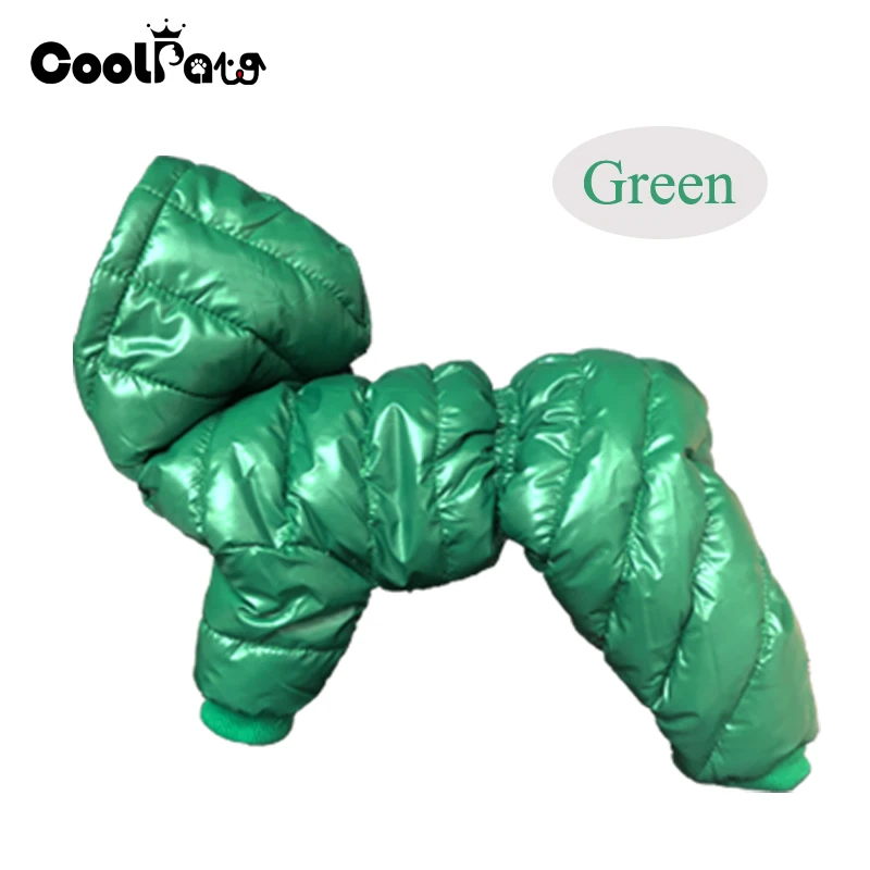 CoolPaw комбинезон для собак утепленный хлопковый костюм для щенков зимняя одежда для домашних животных теплый пуховик для собак
