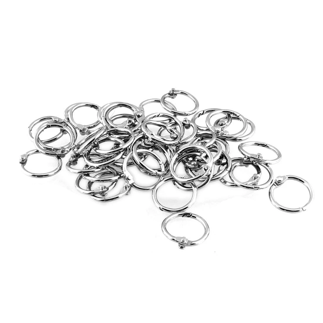Брелок для ключей 50 шт. 20 мм внешний диаметр|loose ring binder|uk keychainloose leaf binder |