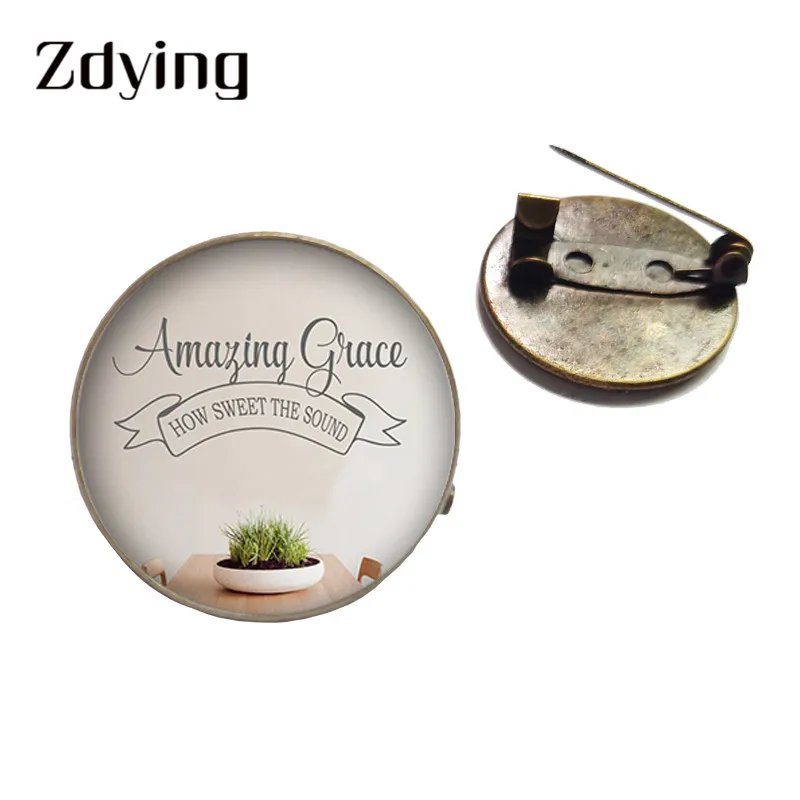 ZDYING Christian Jewelry вдохновляющие библейские Броши Потрясающие как сладко вокруг