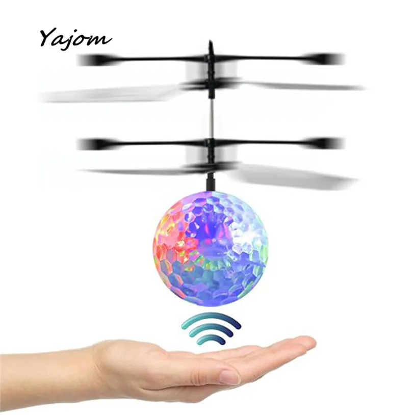 RC игрушка EpochAir летающий шар беспилотный Вертолет Встроенный диско музыка с