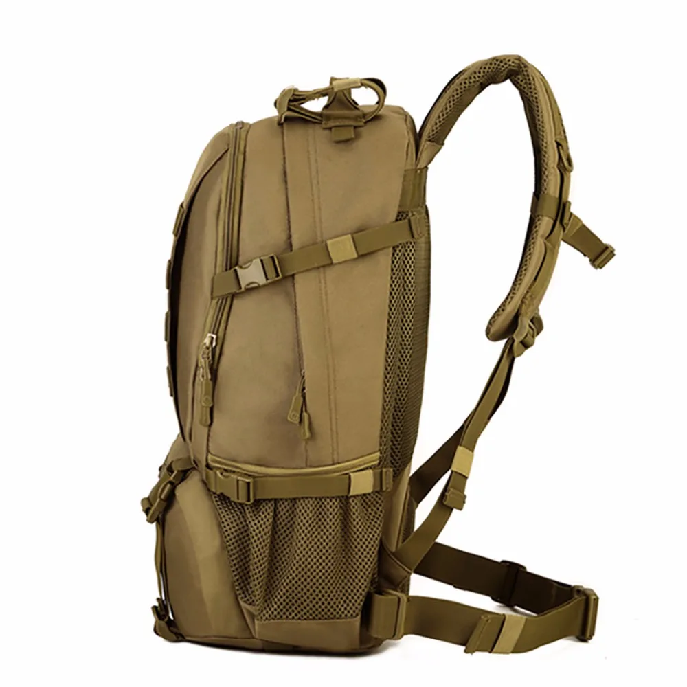 Водонепроницаемый нейлоновый военный рюкзак 40л большой емкости для мужчин 15