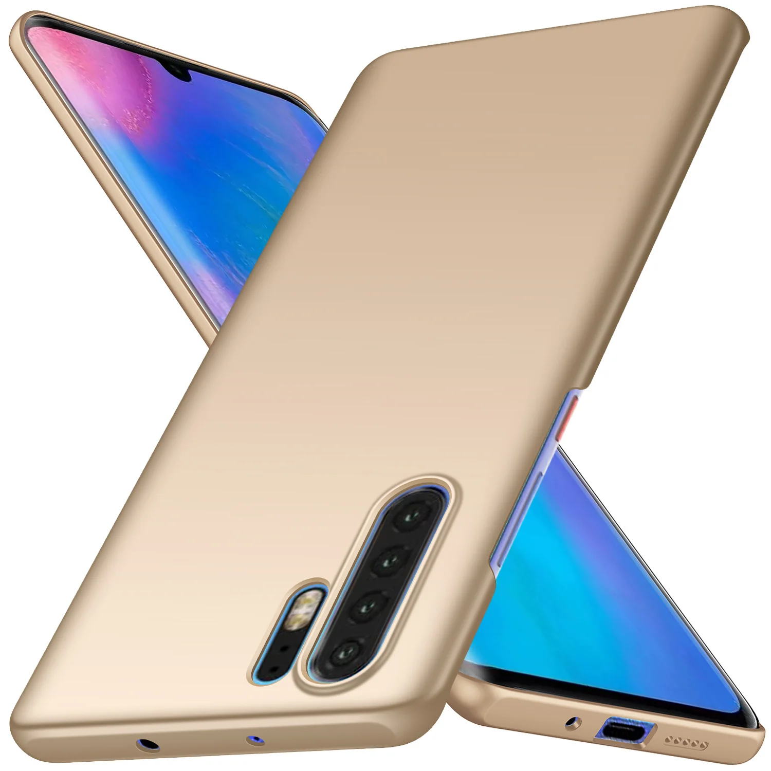 Чехол для Huawei P30 Pro роскошный высококачественный Жесткий Тонкий чехол из