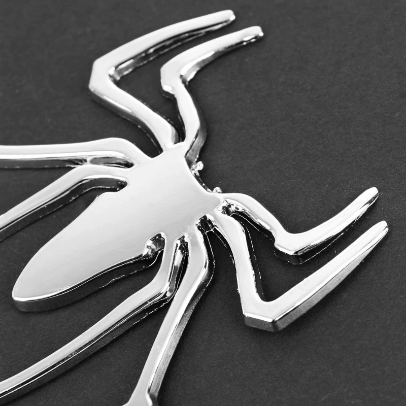 3D Автомобильная наклейка Горячая Универсальная металлическая эмблема &quotПаук&quot