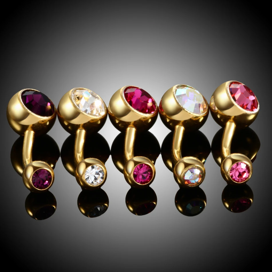 1 шт. титановые серьги гвоздики для пирсинга в пупке|body jewelry|ring helix piercinghelix piercing |