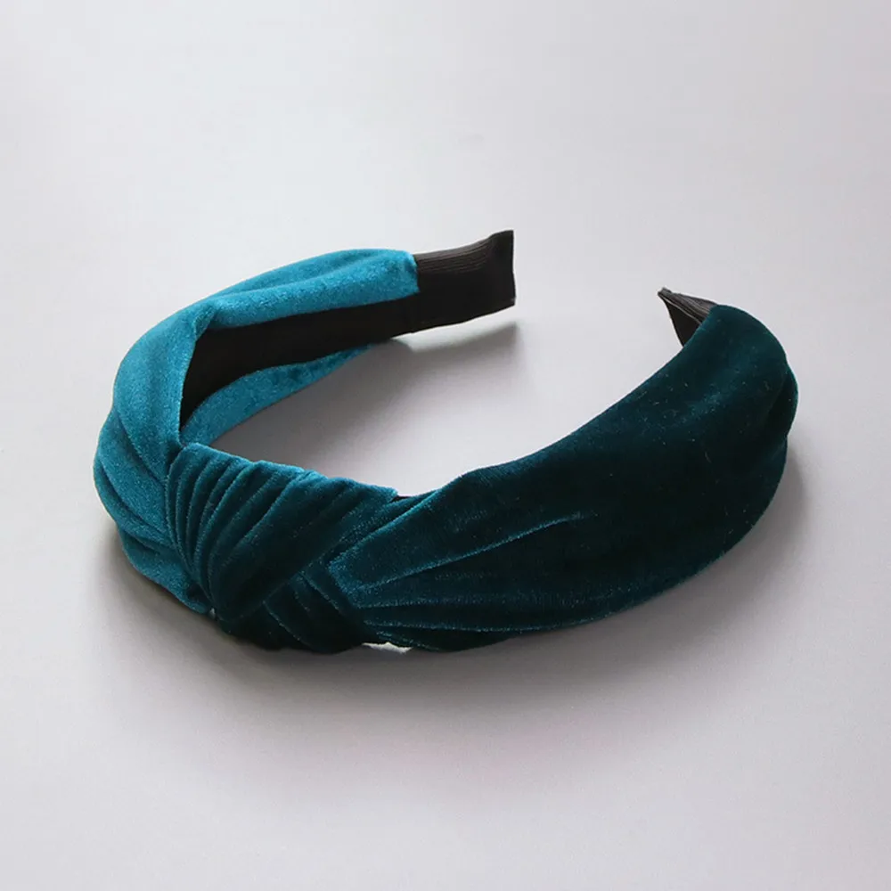 Cute Party Decorative Solid Velvet Hairband Kids Girls Headbands Headwear baby girl hair accessories infant headbands | Детская одежда