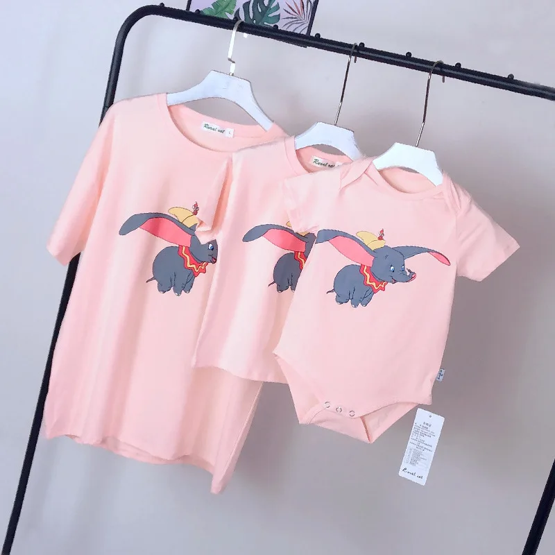 Одинаковые комплекты для семьи футболка с надписью Best Friend принтом из мультфильма