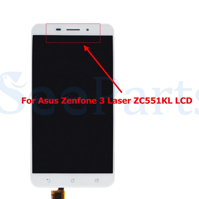 5 &quotдля Asus ZenFone ZC551KL ЖК-дисплей сенсорный экран дигитайзер для Zenfone 3 Laser с рамкой