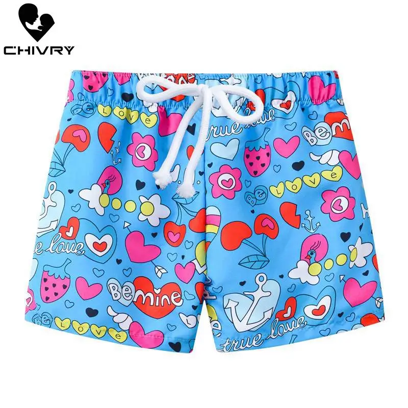 Детские летние плавательные шорты купальник для маленьких мальчиков и девочек