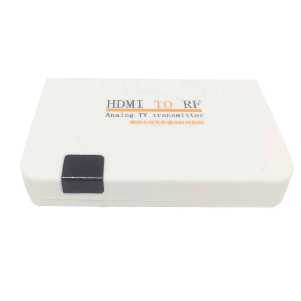 Аналоговый ТВ передатчик HDMI к RF HDMI к радиочастотному сигналу HD модулятор коробка конвертер с Remome управления зумом для HD ТВ ПК