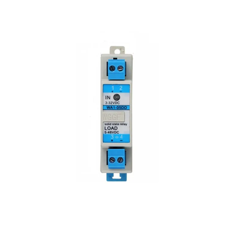 Din направляющее SSR 5A DC24V NO 1 Loop компактное твердотельное реле с радиатором|Реле| |