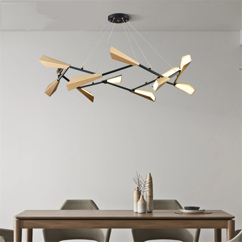 Пост современные светильники дизайнерская люстра акерит арт кухня свет лобби