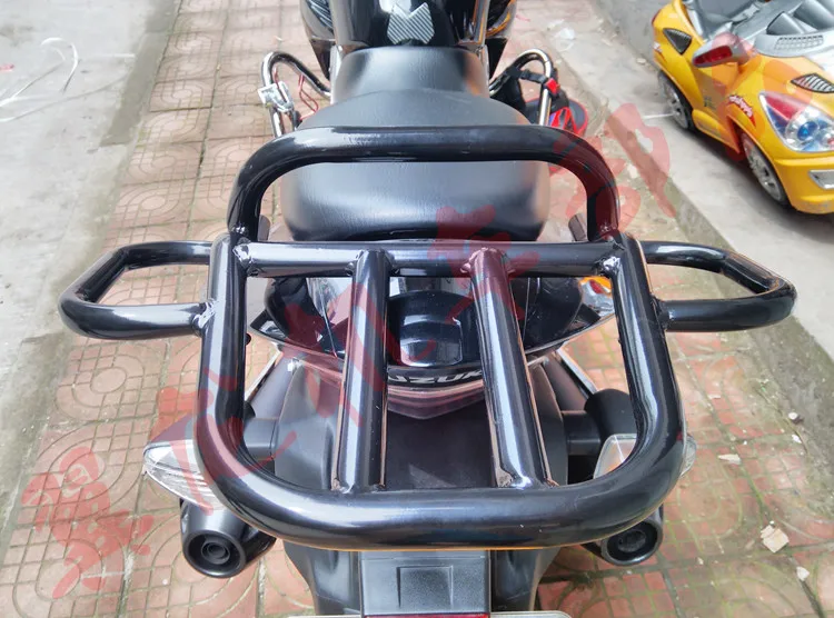 GW250 GW250F багажная полка для мотоцикла с подлокотниками|motorcycle luggage rack|passenger grab