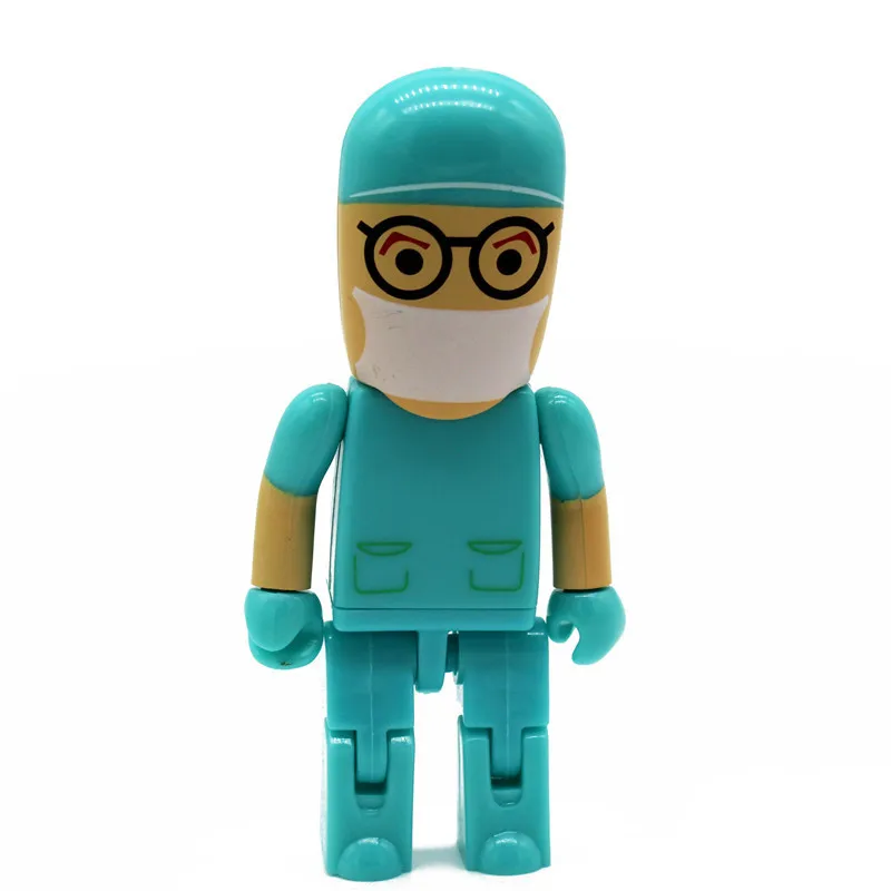 Mini doctors Usb Flash Drive Real Capacity Doctor Nurse Shape 8G/16G/32G/64G Memory stick | Компьютеры и офис