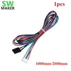 1 шт. Нема 17 (Национальная ассоциация владельцев электротехнических предприятий) шаговый двигатель Кабельная линия 4Pin DuPont головка большой провод мотор линии соединительный кабель