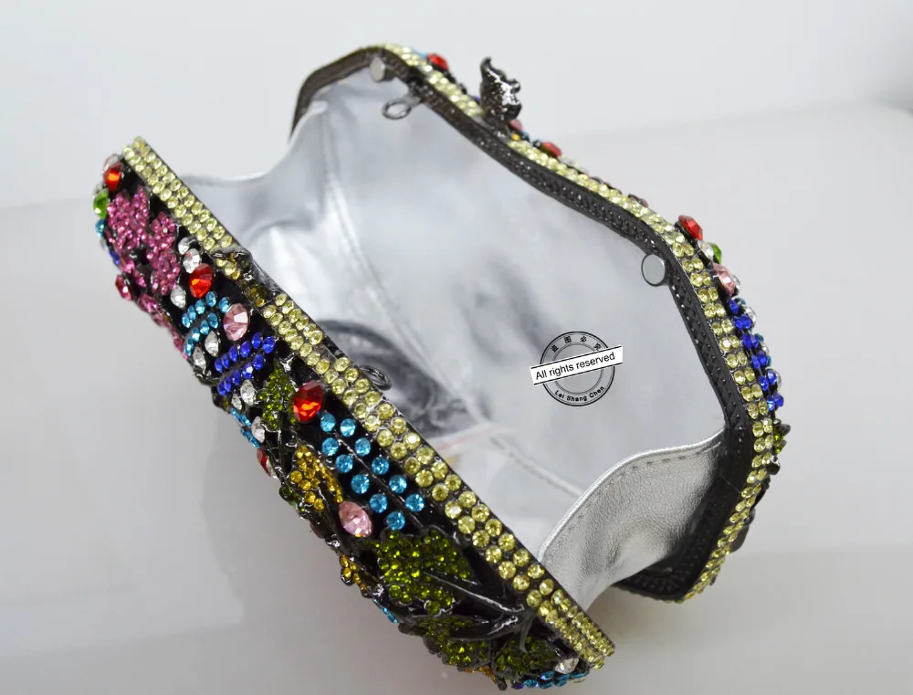 В виде розового цветка Роскошная обувь с украшением в кристаллов вечерняя