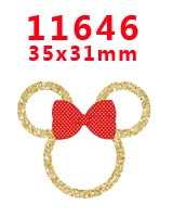 PR11646 Новое поступление 30 шт./лот смолы flatback для волос луки закуски плоское украшение из смолы ремесла для DIY украшения телефона PR11465 - Цвет: PR11646