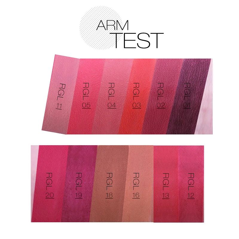 Матовая губная помада водостойкая бархатная долговечная для макияжа губ цветная