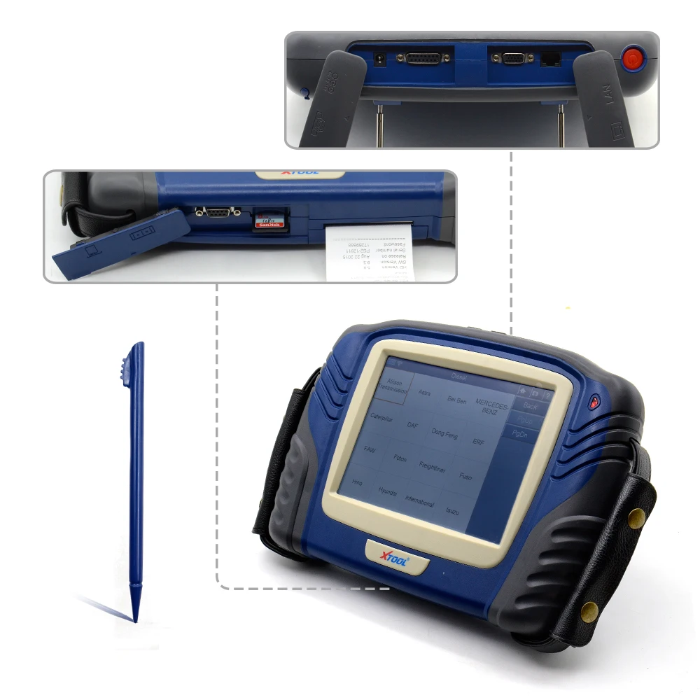DHL Топ-рейтинг XTOOL PS2 тяжелый грузовик дизельный сканер PS2 Грузовик Профессиональный диагностический инструмент