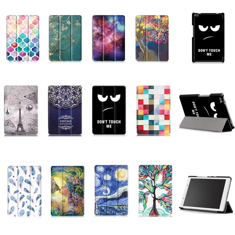 Чехол для lenovo Tab 4 8, TB-8504x кожаный чехол smart Cover для lenovo TAB 4 8 TB-8504F TB-8504 TB-8504N чехол для планшета С Откидывающейся Крышкой
