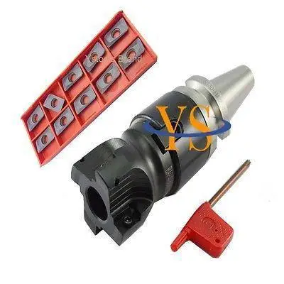 Фреза Торцевая M12 BT30 FMB22 45L + BAP400R 50 22 4T и 10 вставок APMT1604 фреза ЧПУ|cnc mill|cnc insertscnc milling