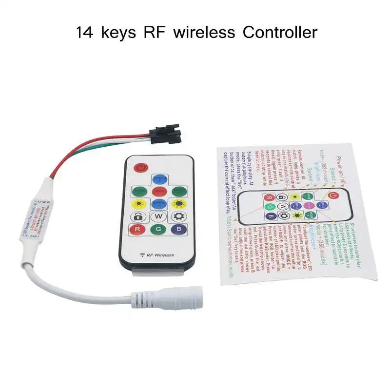 Пульт дистанционного управления SZYOUMY Dream Color Control ler 14 / 21 клавиши 17 клавиш