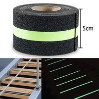 50mmx5m glow in the dark tape semi luminous anti sslip frosted tape for safety