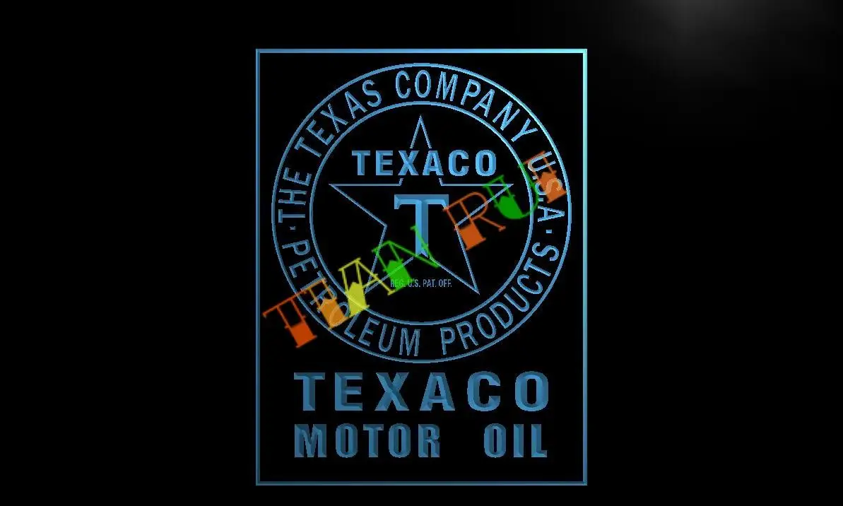 

LG124- Texaco-светодиодная неосветодиодный вывеска