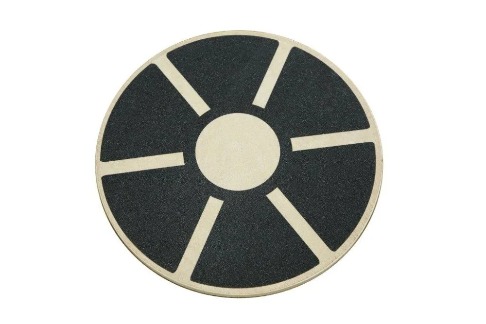 Деревянная доска для балансировки противоскользящая пластина йоги