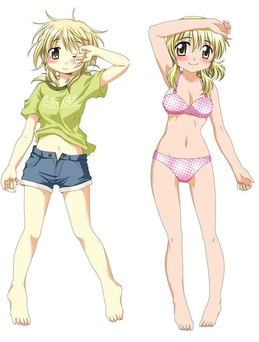 Аниме Hidamari рисунок персонажей сексуальная девушка Юно Miyako Nazuna отаку Подушка