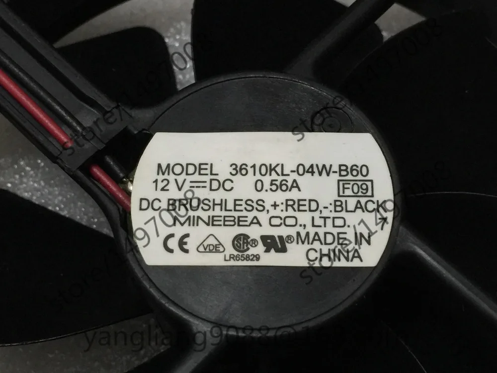 NMB-MAT 3610KL-04W-B60 F09 DC 12V 0.56A 92x92x25 мм вентилятор охлаждения сервера | Компьютеры и офис