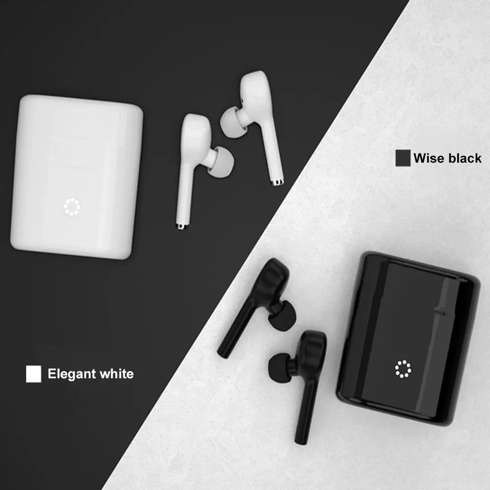 Twinbuys TWS беспроводные bluetooth-наушники 5,0 с сенсорным управлением спортивные настоящие наушники IP65 водонепроницаемые HIFI гарнитура с зарядным устройством