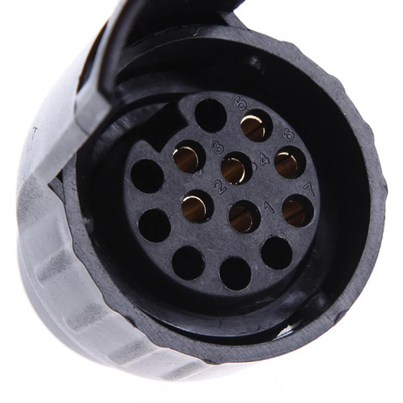 

12V Plastic Trailer Adapter Connector 7 Pin To 13 Pin Caravan Electrical Converter Adaptor Towbar Towing Socket
