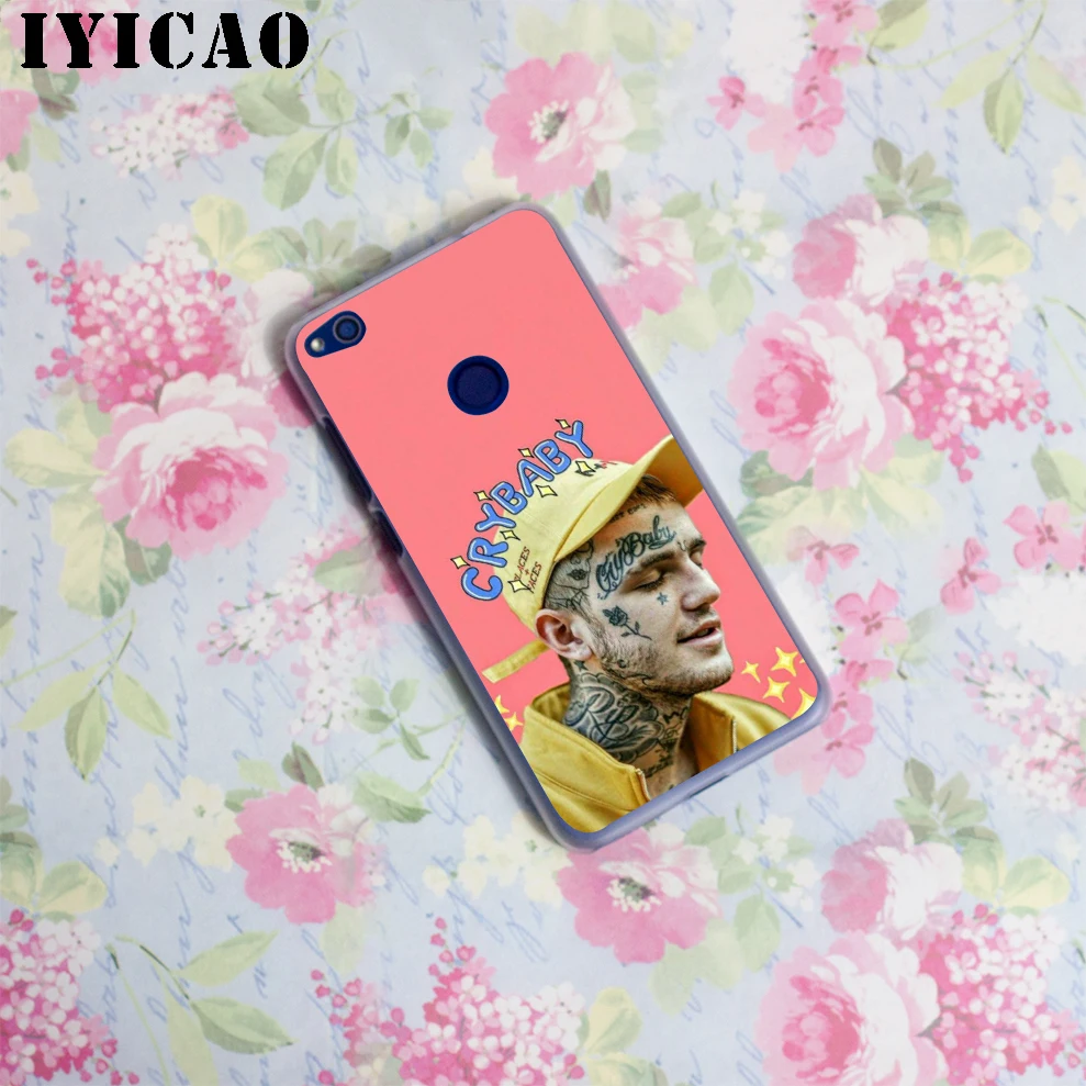 IYICAO Жесткий чехол Lil Peep Bo для Huawei Honor 6A 6C 7A 7C 7X 8 8X 9 10 20 9X Lite Pro Play Note View на.