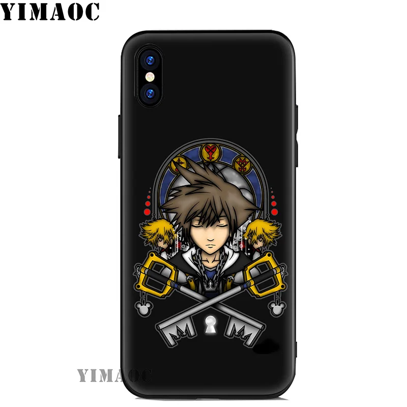 Мягкий силиконовый чехол YIMAOC Kingdom Hearts для iPhone 11 Pro Xr Xs Max X или 10 8 7 6 6S Plus 5 5S SE |